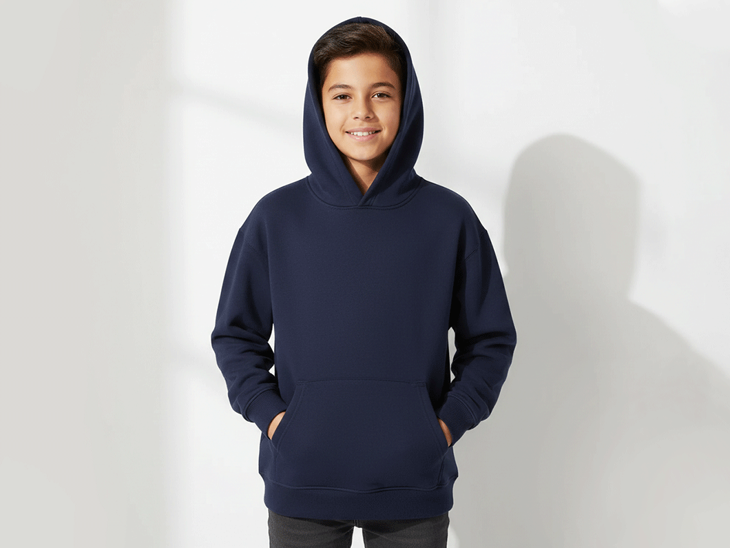 Youth French Terry Hoodie - View 1