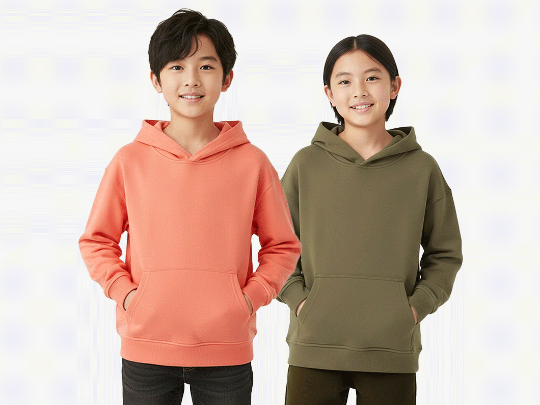 Youth French Terry Hoodie - View 2