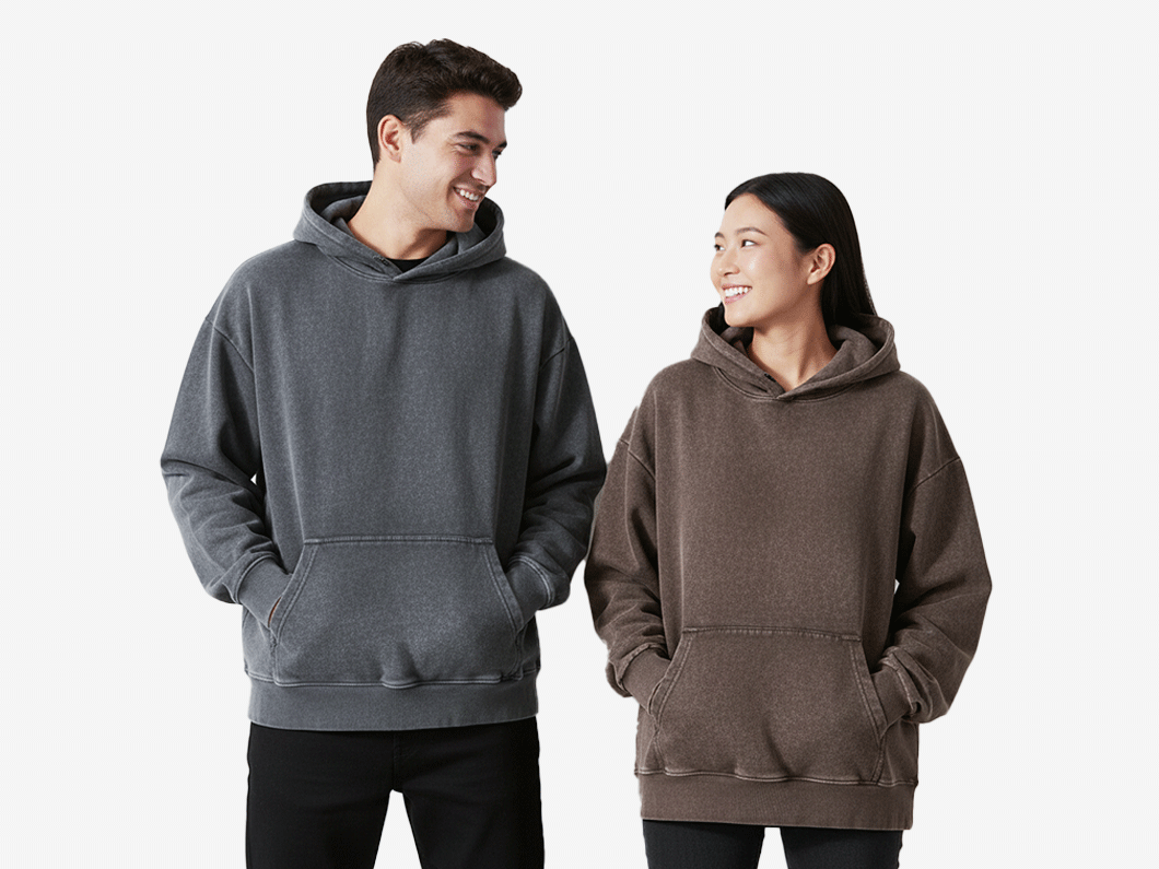 Vintage Washed Oversized Hoodie