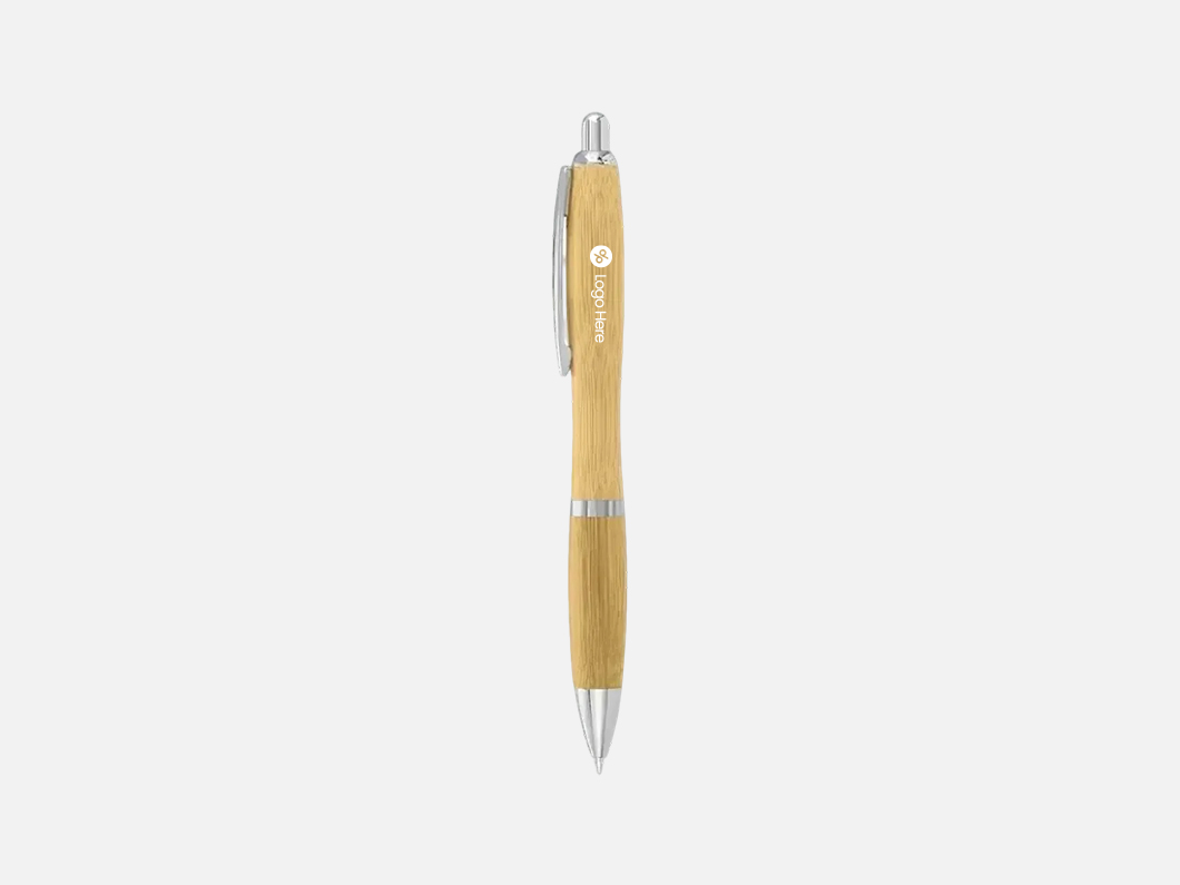 Bamboo Fiber Ballpoint Pen - View 1