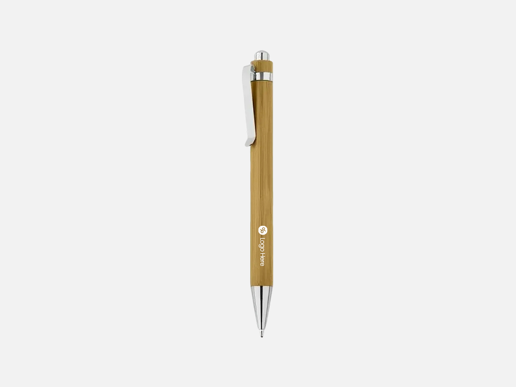 Bamboo Ballpoint Pen - View 1