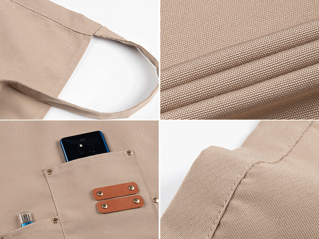 Utility Waist Apron with Pockets - View 4