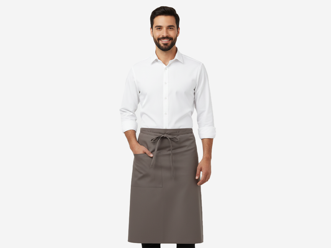 Long Waist Server Apron - View 2