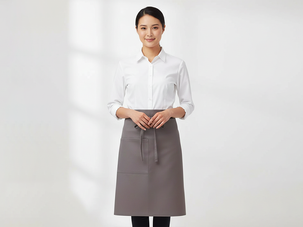 Long Waist Server Apron - View 3