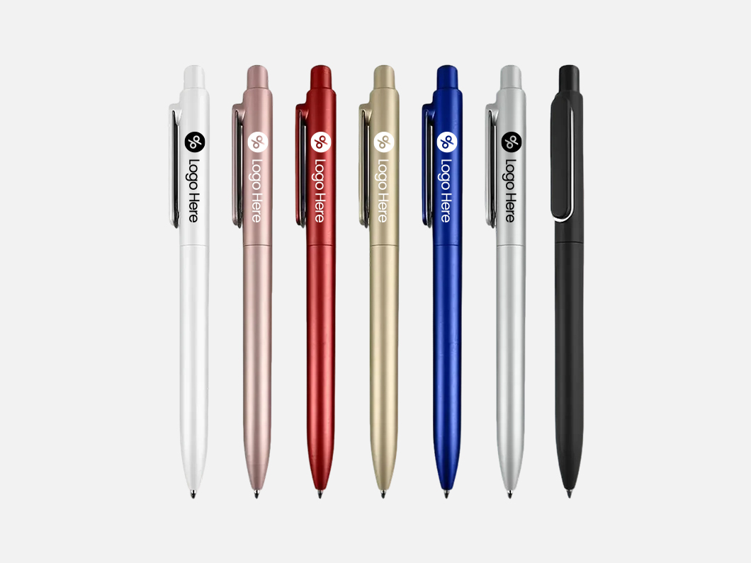 Executive Metallic Ballpoint Pen - View 1