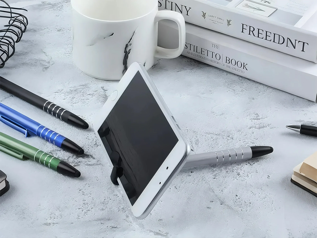 Stylus Pen with Phone Stand - View 2