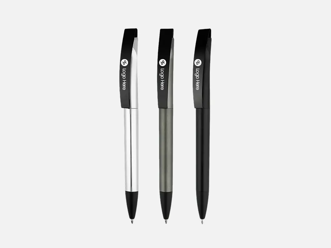 Matte Twist Ballpoint Pen - View 1