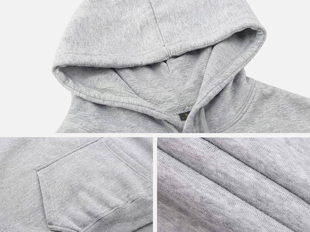 Blank Pullover Hoodie by Gildan - View 4