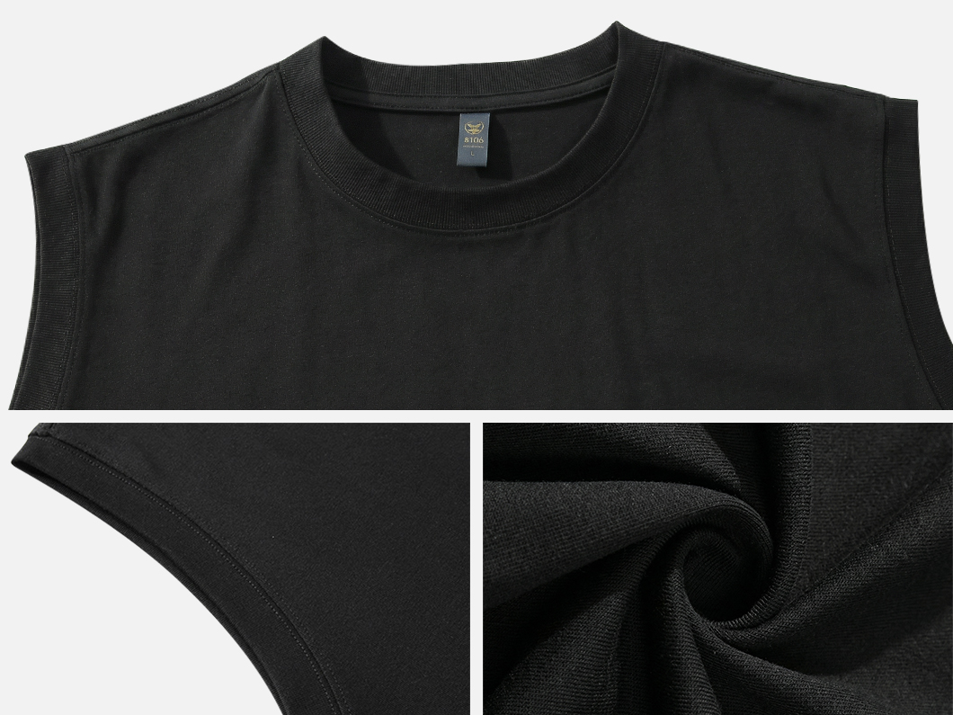 Men’s Relaxed Fit Cotton Tank Top - View 3