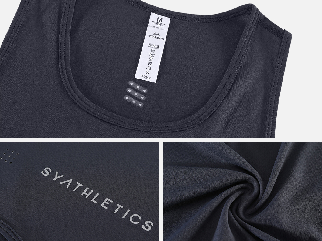 Unisex Ultra-Light Quick-Dry Athletic Tank Top - View 5