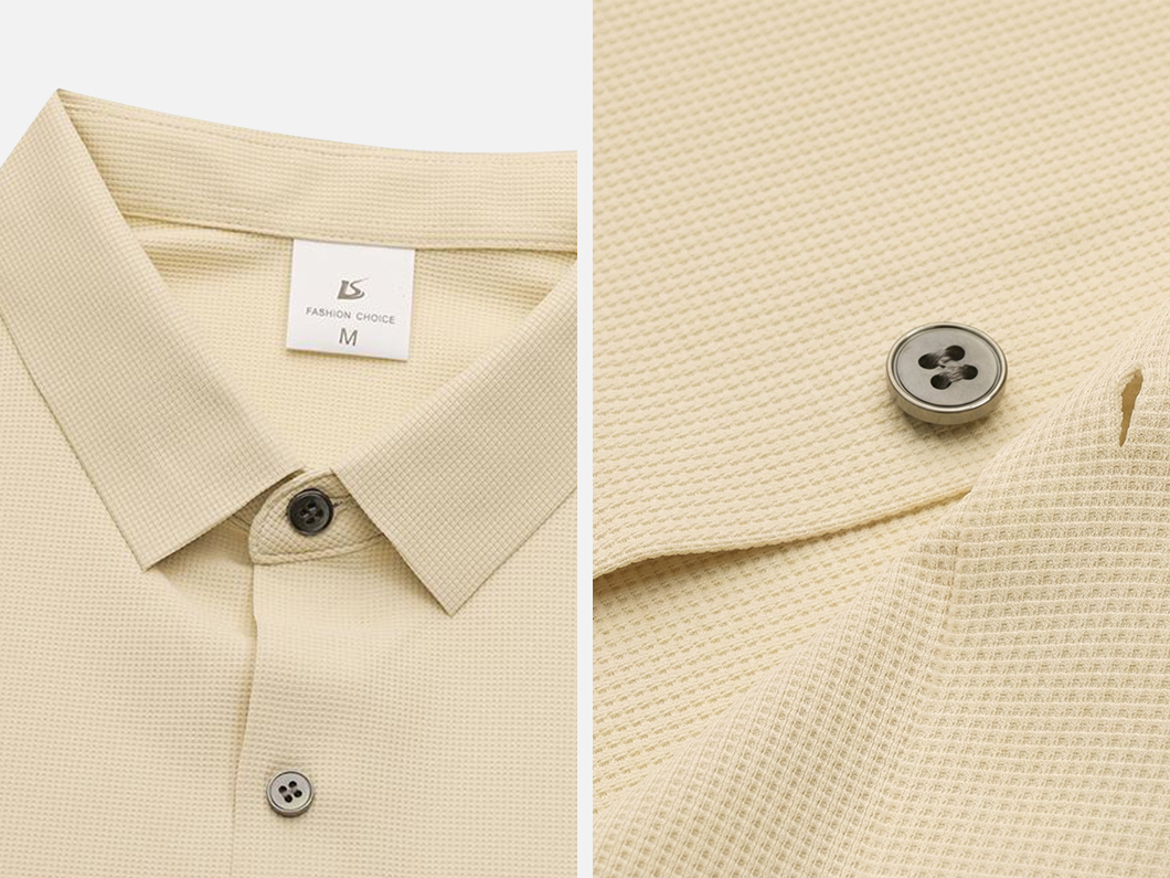 Breathable Stretch Dress Shirt - View 4