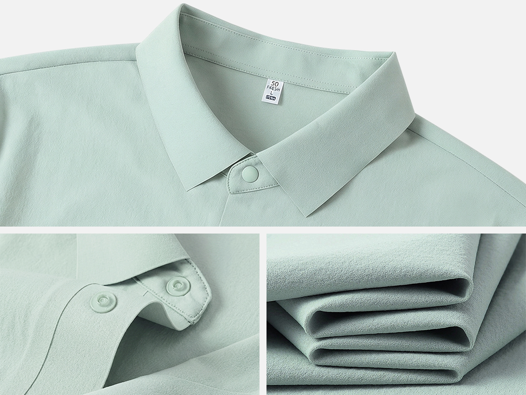 Stretch Active Polo Shirt - View 4