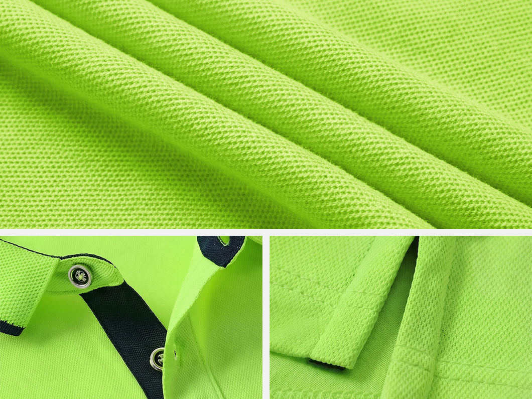 Contrast Stripe Polo Shirt - View 3