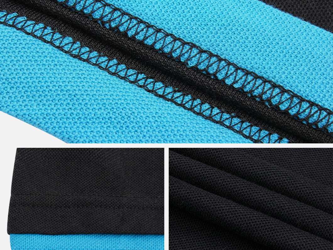Contrast Detail Polo Shirt - View 4