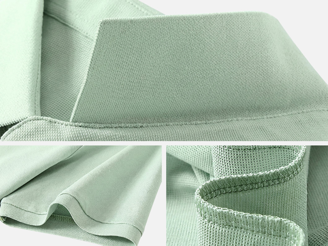 Minimal Pique Polo Shirt - View 3
