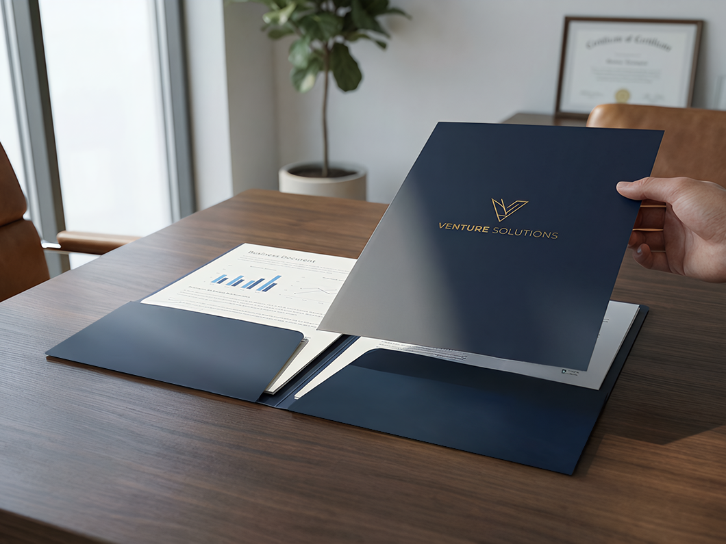 Branded Presentation Folders - View 3