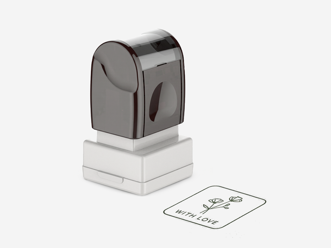 Square Pre-Inked Stamps - View 3