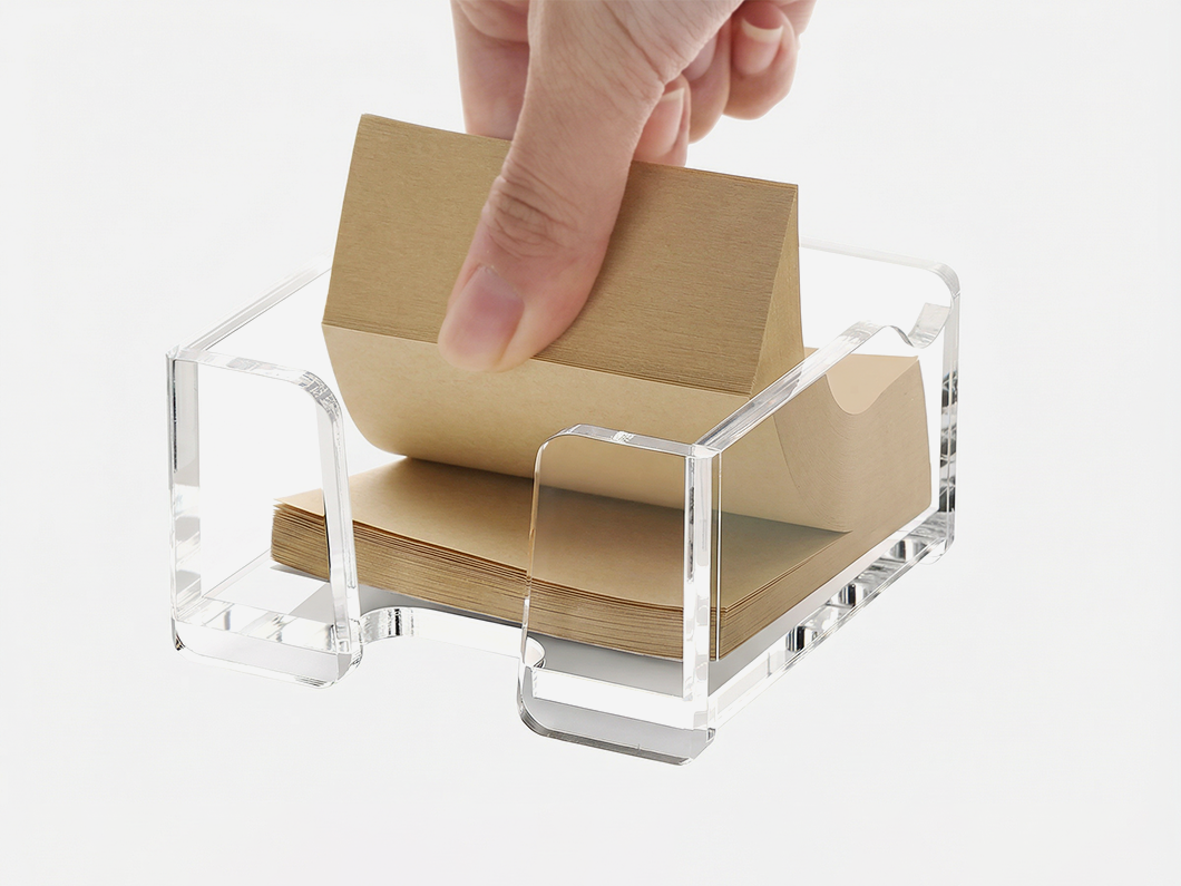Acrylic Sticky Note Holder - View 2