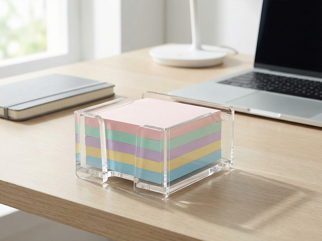 Acrylic Sticky Note Holder - View 4