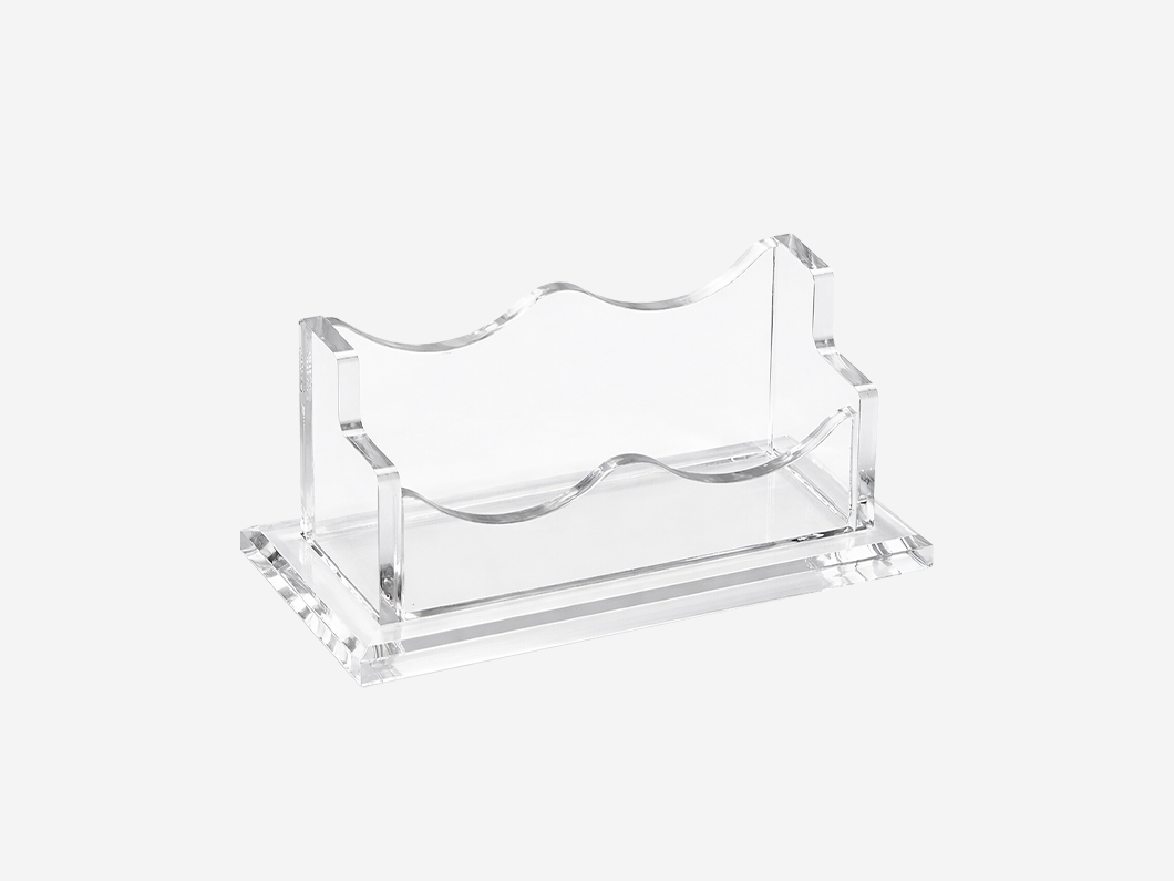 Multi Pocket Acrylic Business Card Holder - View 3