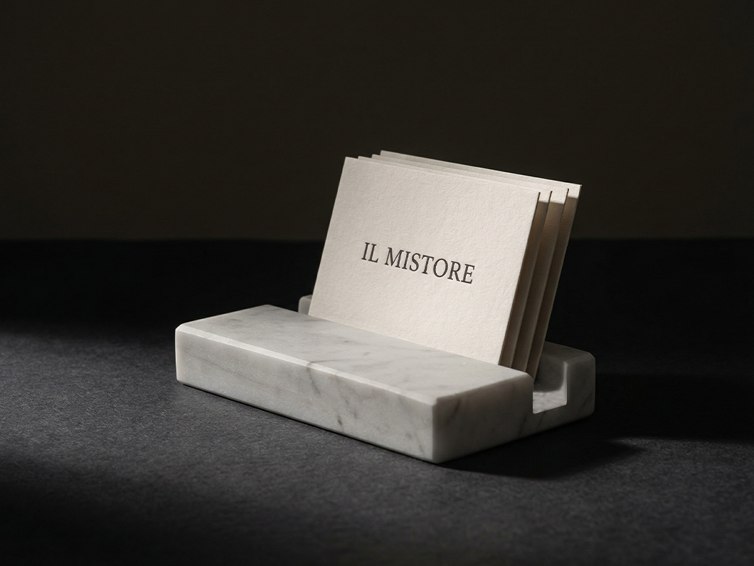 Marble Business Card Holder - View 5