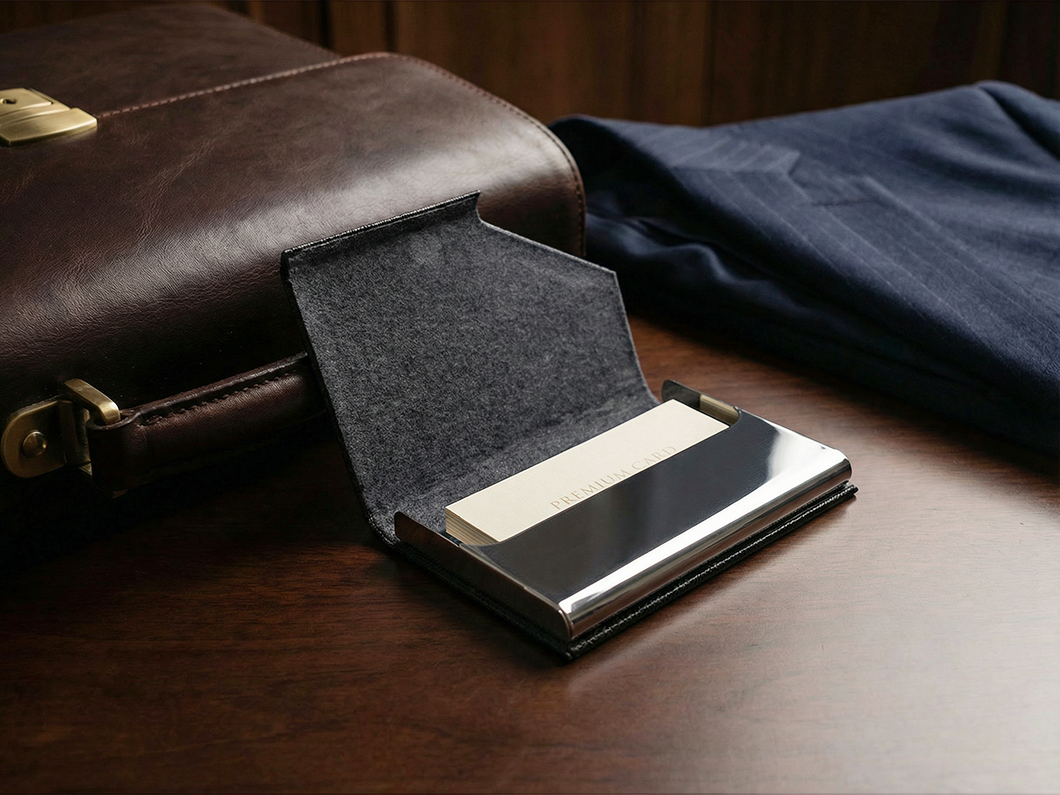 Leather Business Card Holder