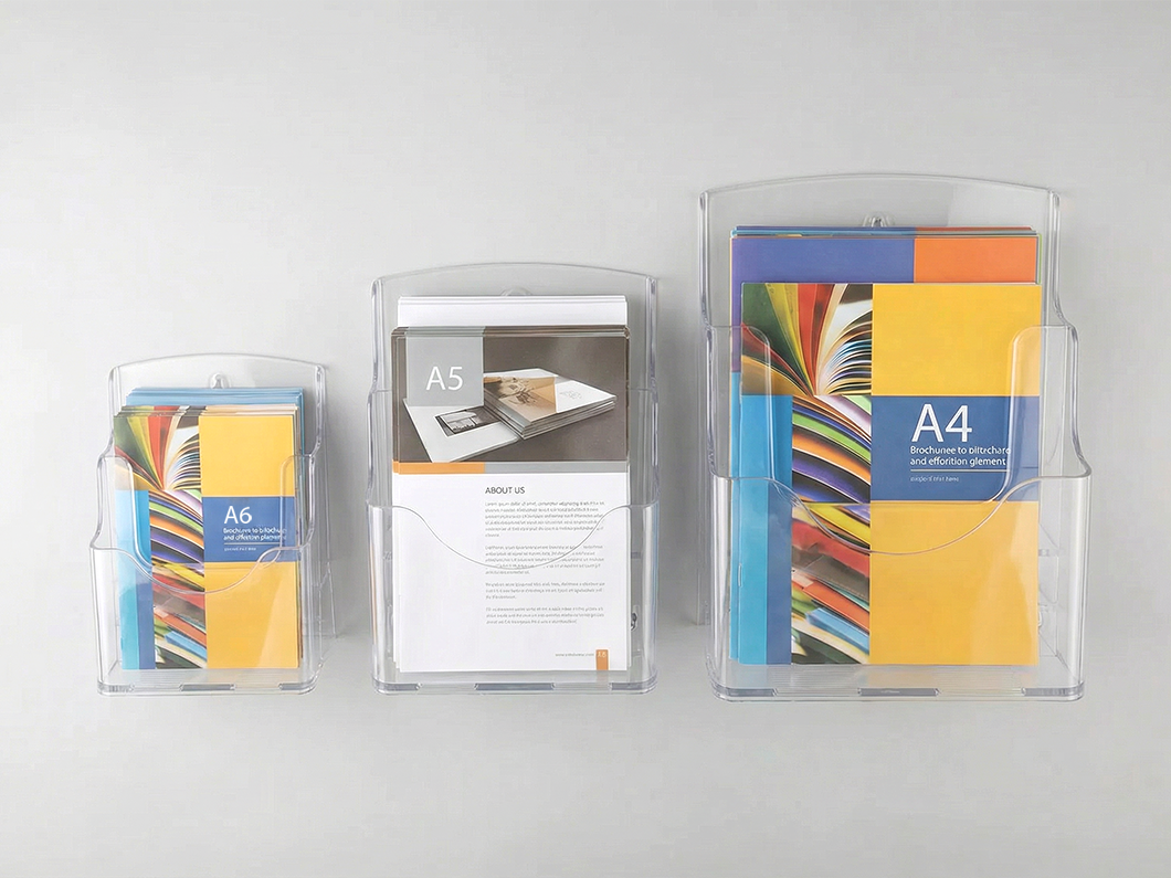 Acrylic Brochure & Flyer Holder - View 4