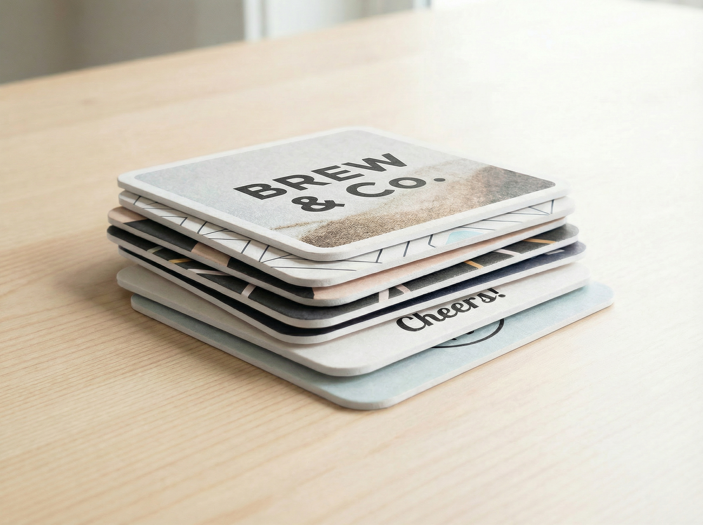Paper Coasters - View 3