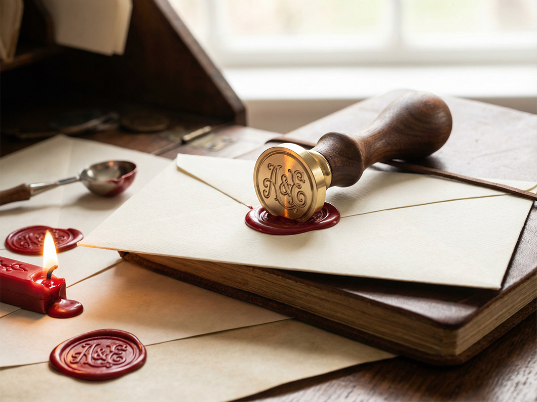 Custom Wax Seal Stamp Kit - View 1
