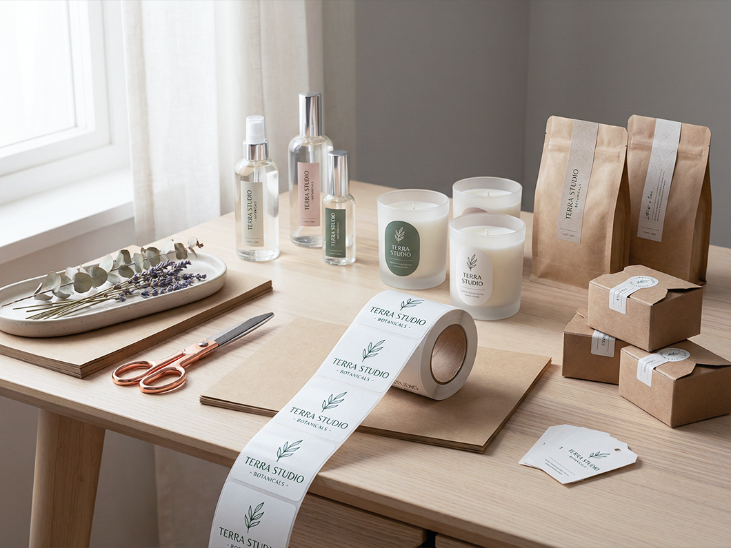 Packaging Labels - View 1