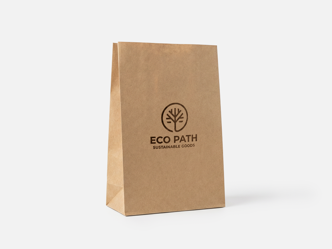 SOS Kraft Paper Bags - View 2