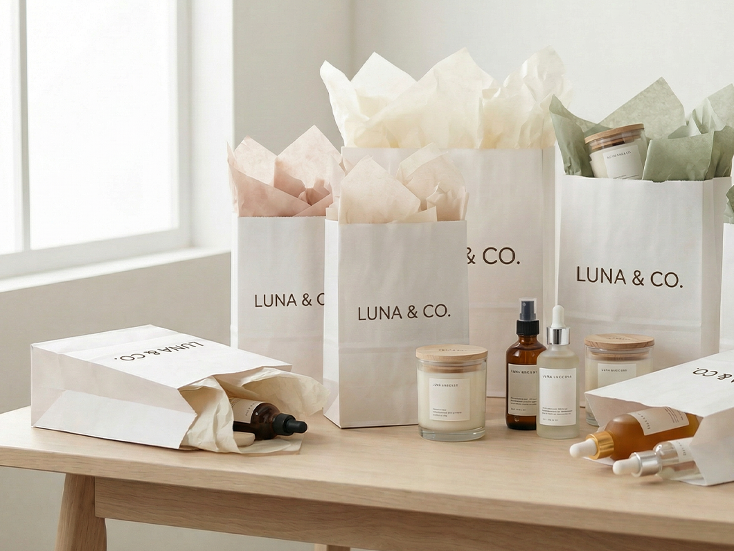 SOS Kraft Paper Bags - View 4