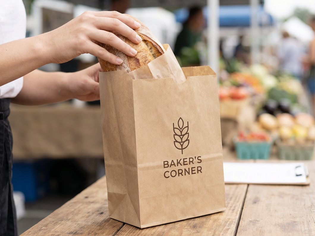 SOS Kraft Paper Bags - View 6