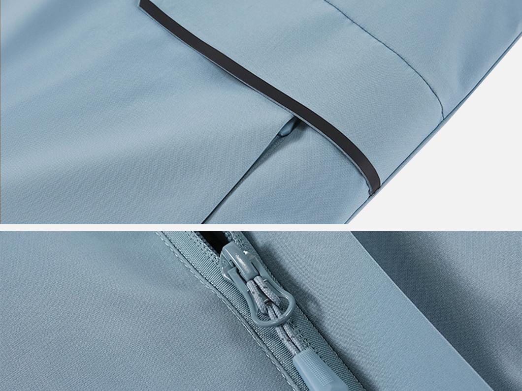 Contrast Insulated Zip Vest - View 6