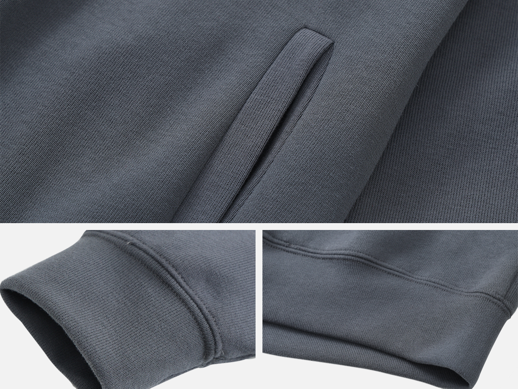 Cotton Blend Zip Jacket - View 5
