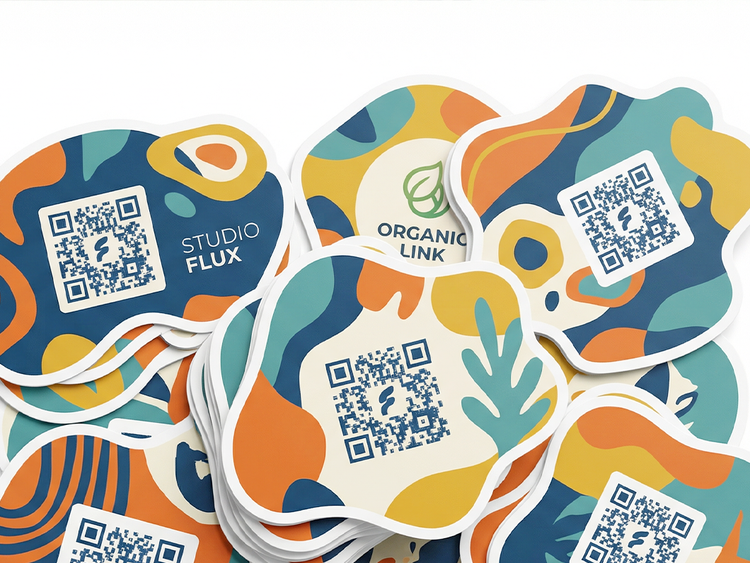 QR Code Stickers - View 5