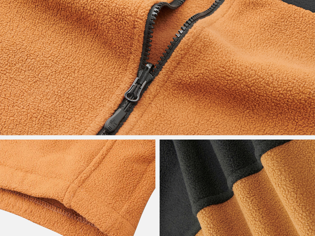 Colorblock Polar Fleece Jacket - View 6