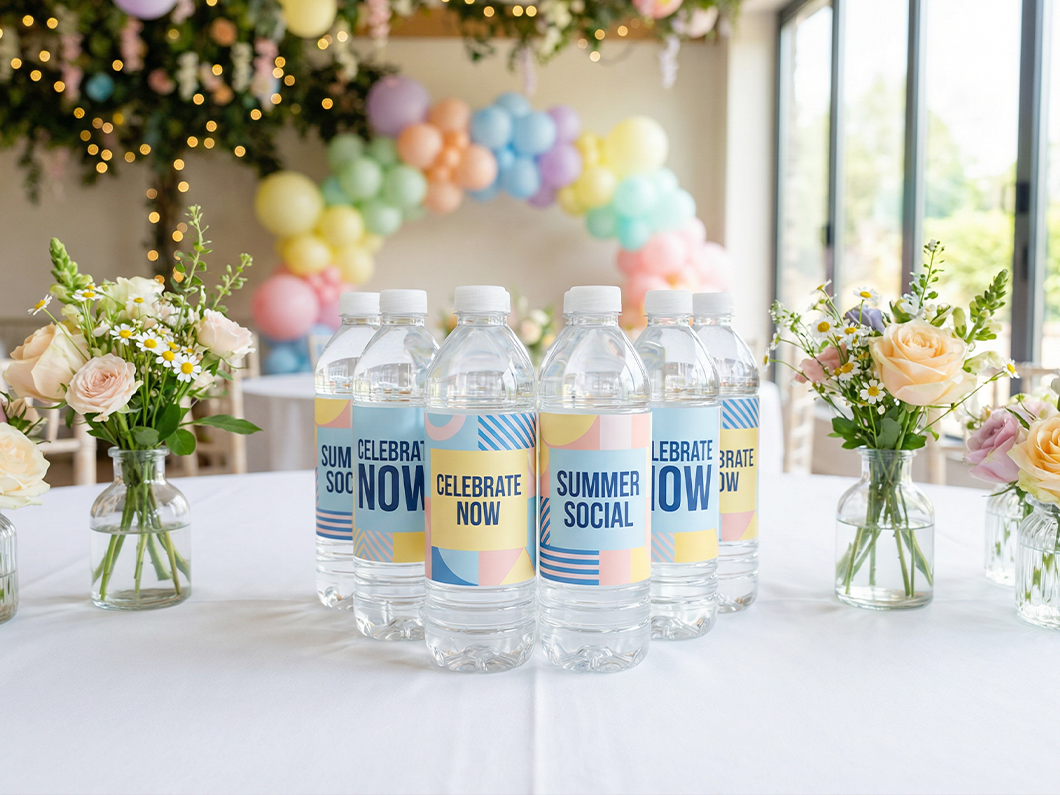 Water Bottle Labels