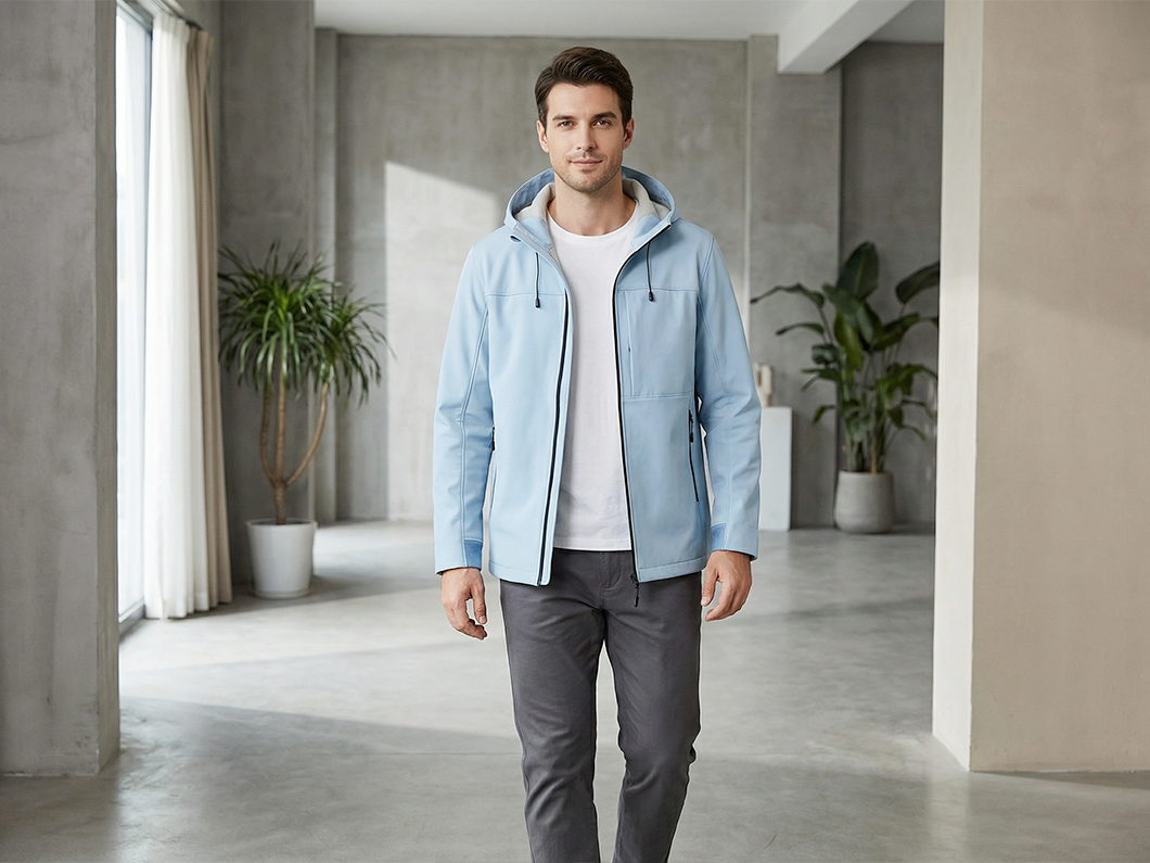 Insulated Hooded Jacket - View 1