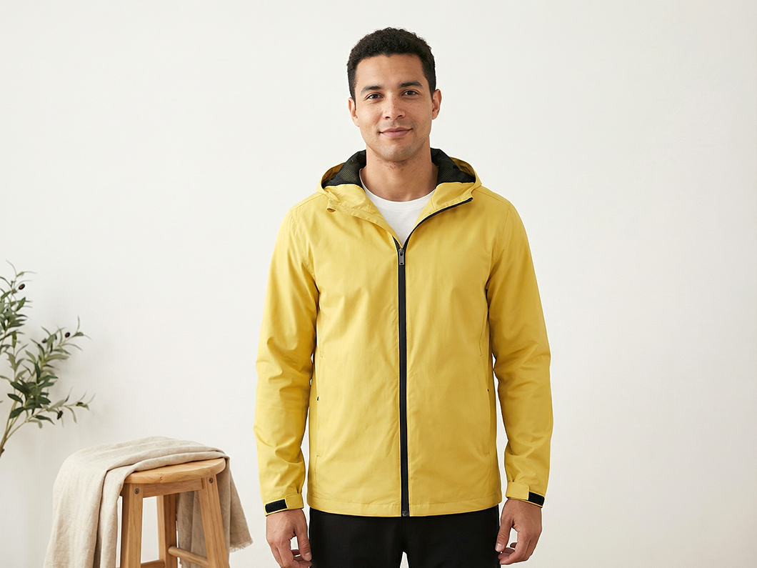 Lightweight Windbreaker Jacket - View 3