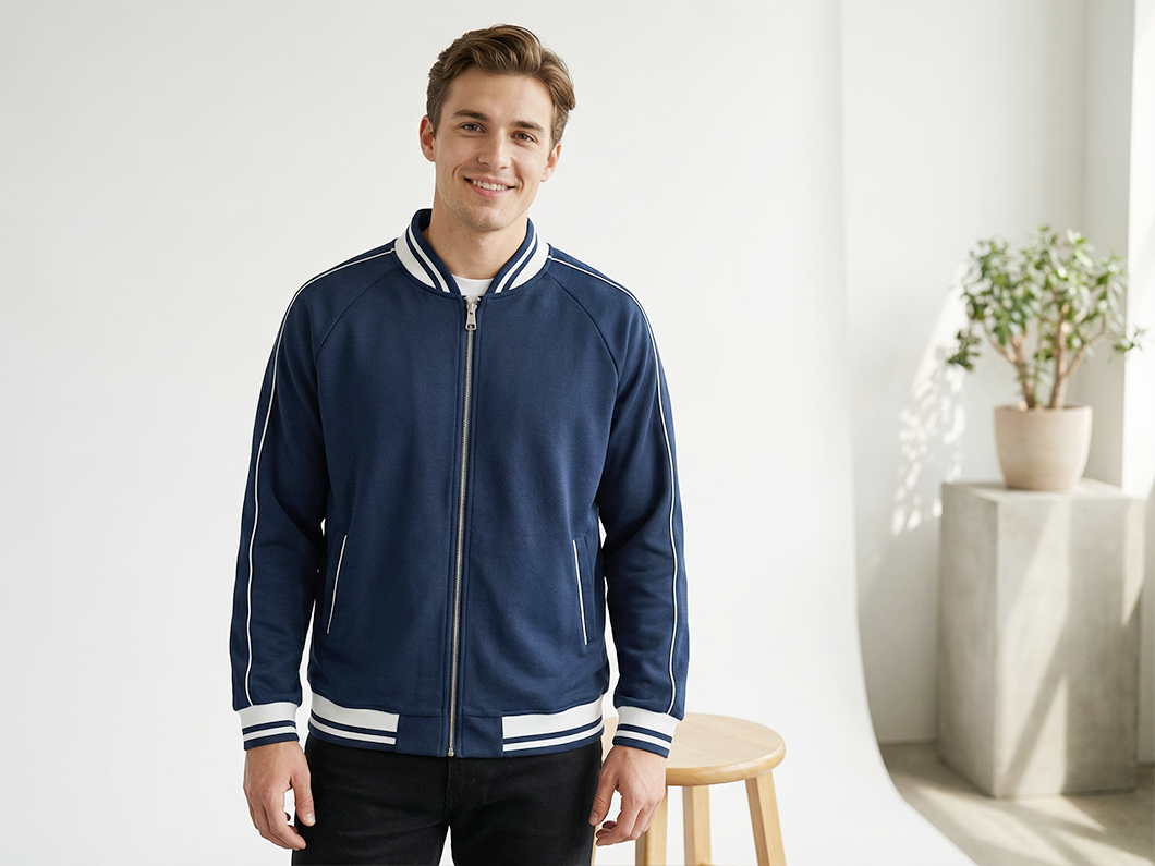 Unisex Varsity Jacket (Letterman Style) - View 2