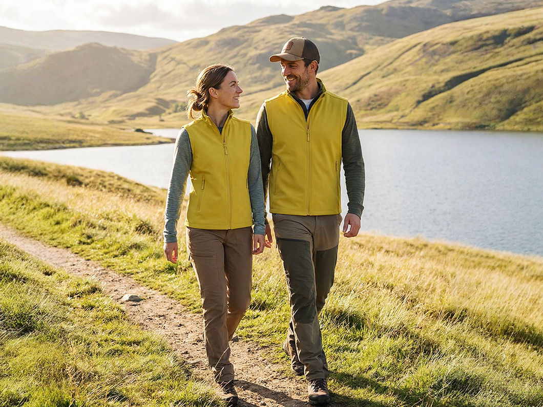 Softshell Wind-Resistant Zip Vest - View 4