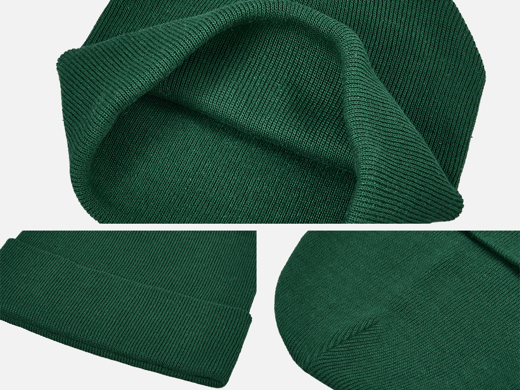 Organic Cotton Knit Beanie - View 2