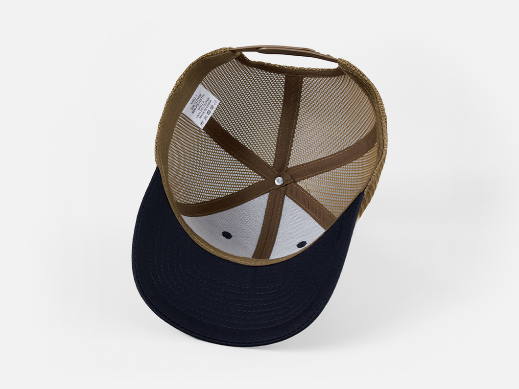 Structured Mesh-Back Trucker Cap - View 2