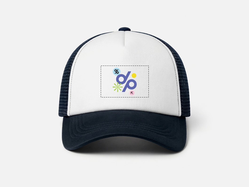 Foam Front Mesh Trucker Cap - View 1