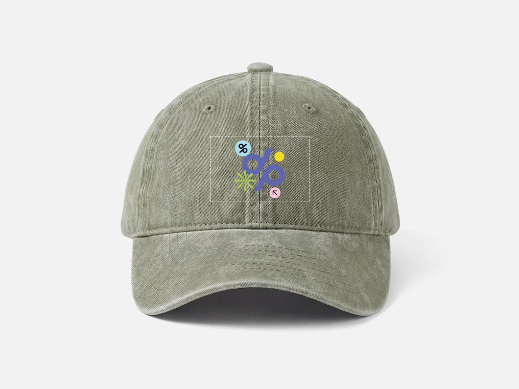 Vintage Washed Cotton Dad Hat - View 1