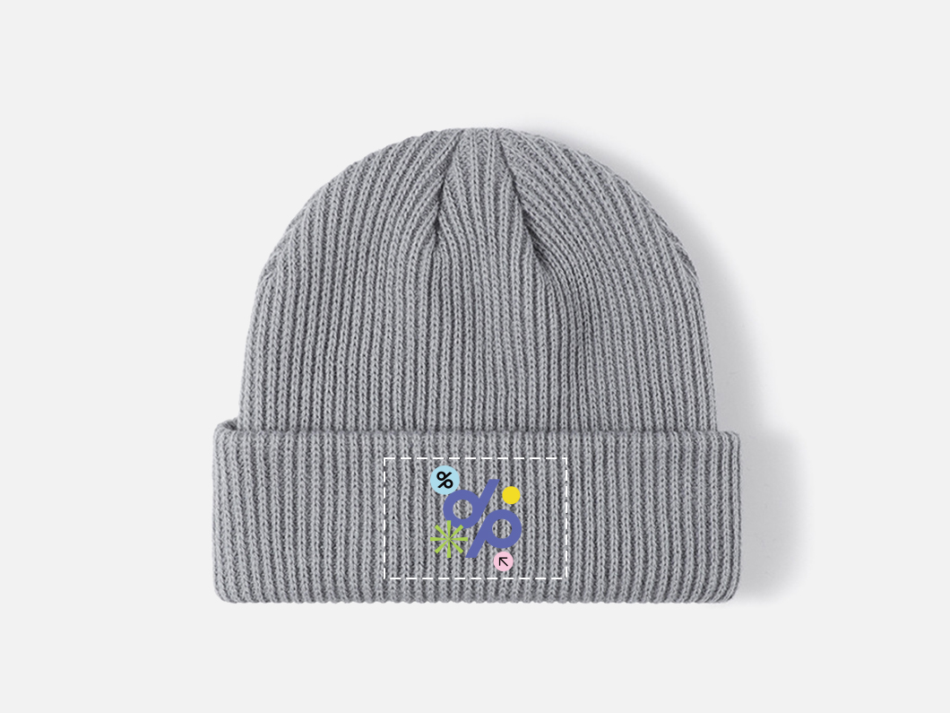 Rib Knit Cuffed Beanie
