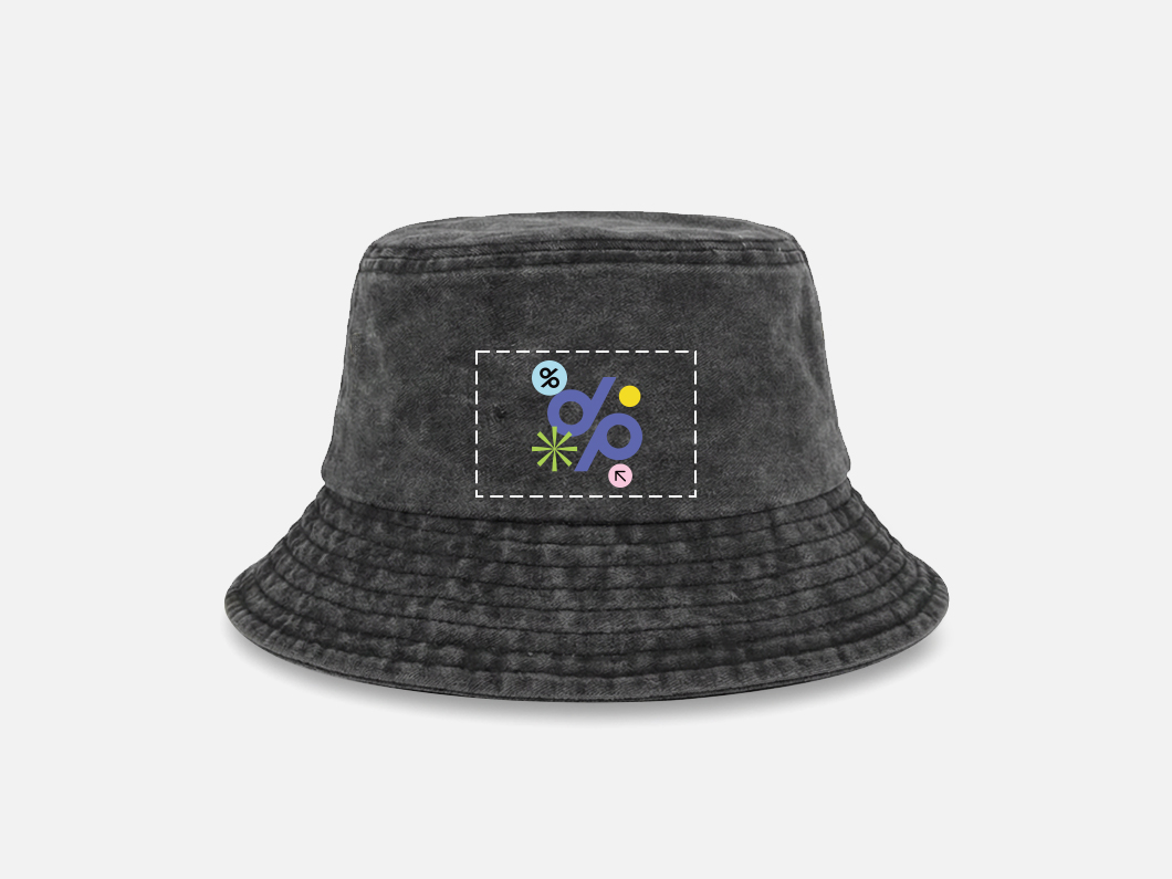 Vintage Washed Cotton Bucket Hat - View 1