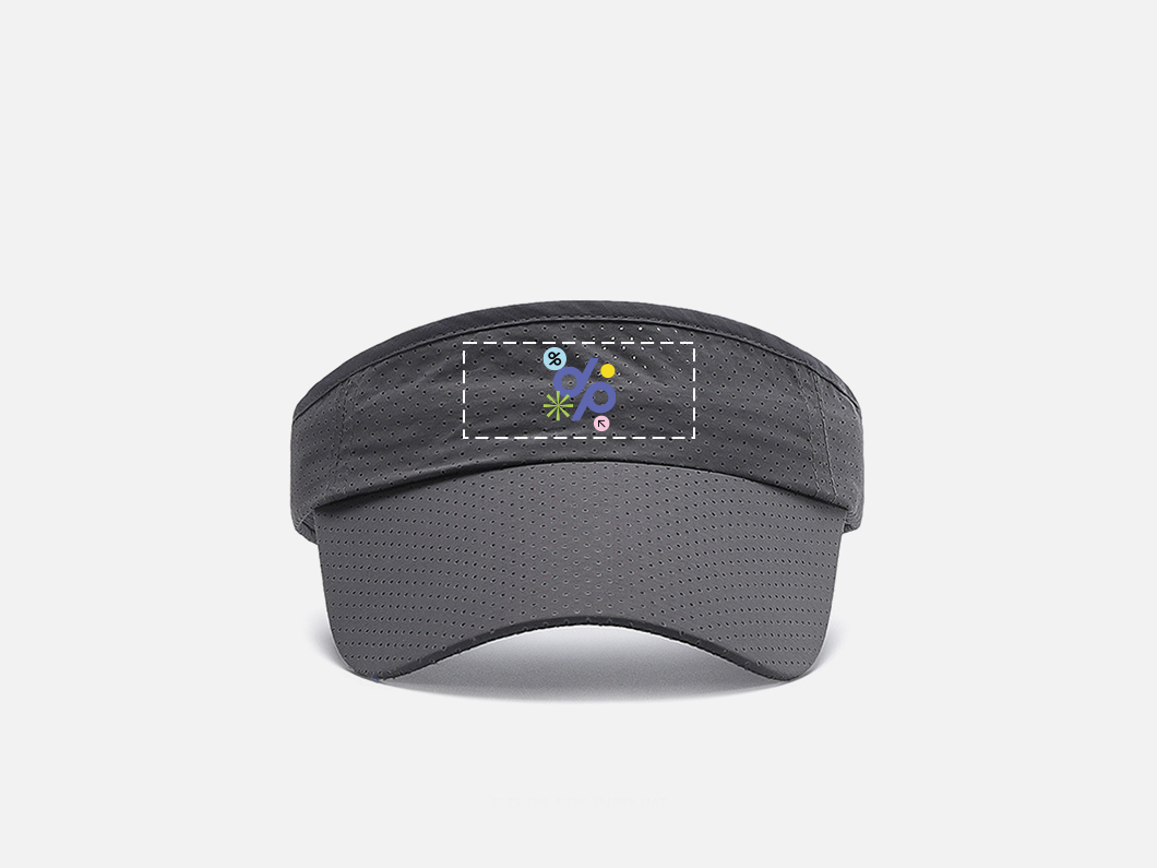 Extended Brim Sports Visor - View 1