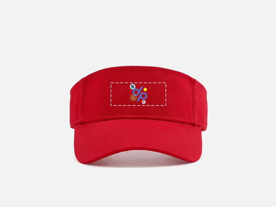 Promotional Cotton Visor - View 1